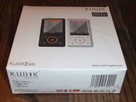 Kubik Ev8b Evo Digital 8gb Mp3 Player - Black New Sealed