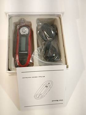Lasonic Mp-01gs Mp3 Player /voice Recorderfm Radio - 4gb Niob