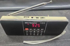 Y-618 Lefon Multifunction Digital Fm Radio Media Speaker Mp3 Music Player Support Tf Card