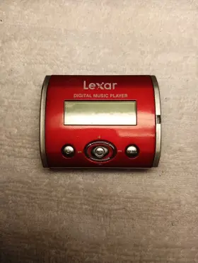 Ldp-200 Lexar Digital Music Player Mp3 Wma Rare Red Untested