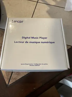 Mda256-682 Lexar Digital Music Player Nib Mp3