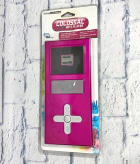 Living Solutions 550333 New Colossal Mp3 Player 256mb 11 Inch X5 Pink Collectible