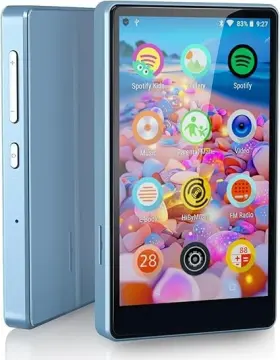 Luoran 720158406560 Kids Mp3 Player With Parental Controls Spotify 4.0 Inch Touchscreen