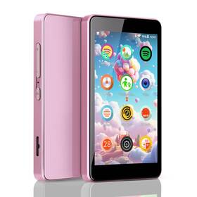 Luoran M4s-pnk Mp3 Player For Kids With Spotify Parental Controls Audible A