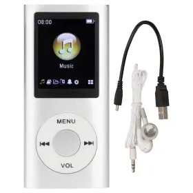 Luqeeg6dx2rqn47s-12 Luqeeg Mp3 Player Portable Lossless Sound Slim Music With Earphone 1.8