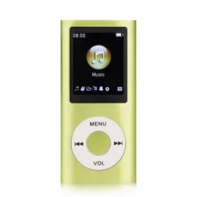 Luqeeg6dx2rqn47s-14 Luqeeg Mp3 Player Portable Lossless Sound Slim Music With Earphone 1.8
