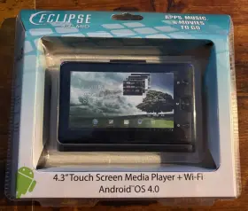 Mach Speed Technologies 878376002078 Eclipse 4.3 Inch Touch Screen Media Player Android Os 4.0 - Mid