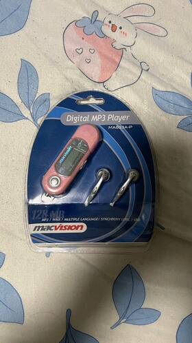 Macvision Ma833a-p 128 Mb Digital Mp3 Player Pink
