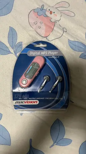 Ma833a-p Macvision 128 Mb Digital Mp3 Player Pink