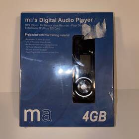 Mas Digital Audio Ul005 4gb Mp3 Player Voice Recorder Fm Radio Flash Drive Sealed