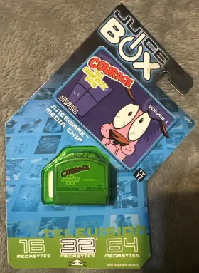 Mattel 027084237146 2004 Juice Box Media Chip 32 Megabytes Courage The Cowardly Dog Cartoon Network