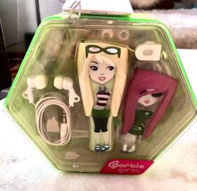 Mattel 027084483017 Barbie Girls Mp3 Music Player Greencolor Mix Match Fashion Outfits 2007 No Cd