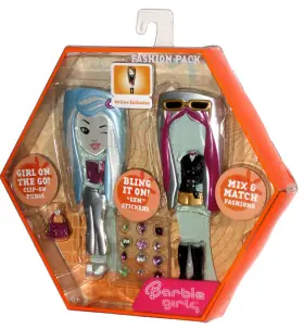 Mattel 027084500714 Barbie Girls Mp3 Mix Match Fashion Pack Purse Boots Shoes Gems For Player 2007