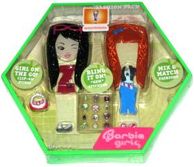 Mattel 027084500721 Barbie Girls Mp3 Girl On The Go Hairstyles Outfits Purse Shoes For Player 2007