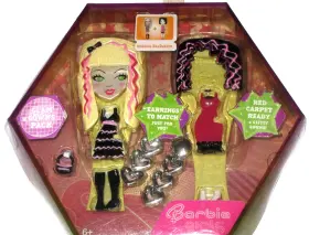 Mattel 027084564143 Barbie Girls Mp3 Glam Gowns Pack Earrings Purse Boots Shoes For Player 2007