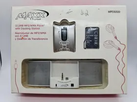 Mpd5500 Maxx Digital New Old Stock Mp3 Player 512md With Dock