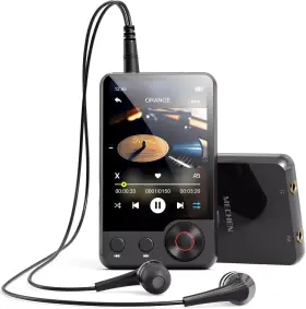 Mechen 313037420438 128gb Mp3 Player With Bluetooth - D53 Portable Touch Screen Music Pla