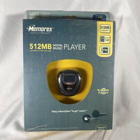 Memorex Mmp8564 Black/gray 512 Mb Mp3 Digital Music Player