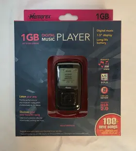 Mmp8565 Memorex 1gb Digital Music Player New Mp3 Vintage Early 2000s