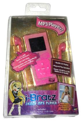 Mga 365242 I-bratz Pink Bratz Mp3 Music Player 512mb