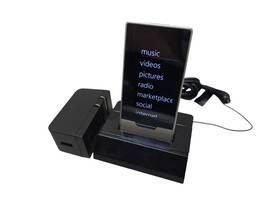 Microsoft 882224858144 Zune Hd Platinum 32gb 1402 Reset Bundle Av Dock Windows 11 Ready