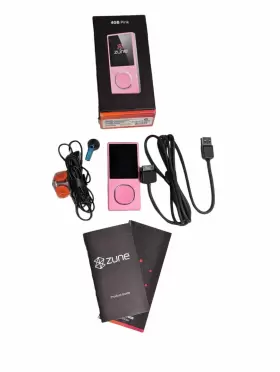 Hsa-00005 Microsoft Zune 4gb Pink Digital Music Video Picture Player Model 1124 -for Parts