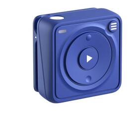 Mighty 741235225010 Wave Waterproof Ipx7 Spotify And Amazon Music Player Blue - New