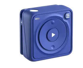 Ipx7 Mighty 741235225010 Wave Waterproof Spotify And Amazon Music Player Blue - New
