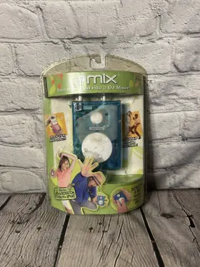 34082 Mixtools Vintage Spin Master Remix Ipod Dj Mixer - Blue Sealed
