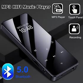 Mm Electronicles 629722724515 Bluetooth Mp3 Player Hifi Bass Music Hd Fm Radio Alarm Support 128gb