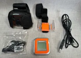Dap025 Motorola Dap0 Mp3 Player Orange W Case Headphones Fm Radio Record Works Bundle