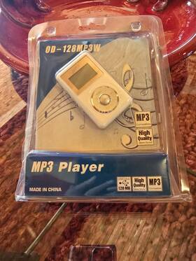 Mp3 Od-128mp3w Player Brand New Unopened