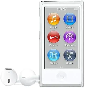 Mplayer 608037890191 Music Player Ipod Nano 7th Generation 16gb Silver Packaged In Plain White Box