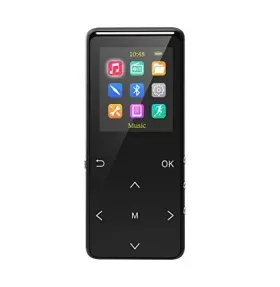 128gbcard Mscfit Mp3 Player Bundle - Bluetooth Hifi Fm Radio Recording And Armband