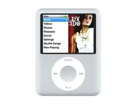 Multinanofun 760587184035 Ipod Nano 3rd Generation Compatible M-player - 4gb Silver Color