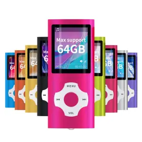 Mymahdi 659103986553 Mp3 Player Portable Music 1.8 Inch Lcd Screen With Video/voice R