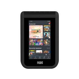 Naki Audio 860010139226 Bolt Kosher Streaming Music Player With 5-in Lcd Touchscreen Black