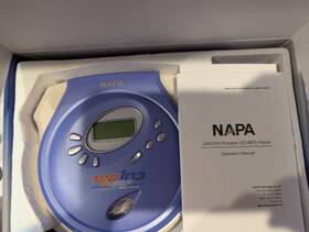 Napa Dav316 Portable Mp3 Cd-da Cd Disc Player - Plays Music On Cds