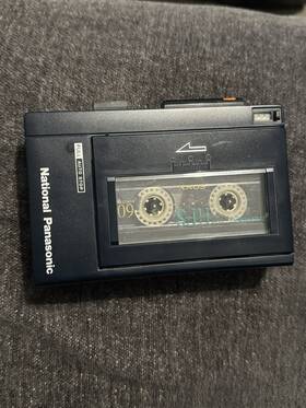 National Rq-353 Panasonic Vintage Portable Cassette Player Japanese Version