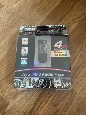Nm-1455 Naxa Electronics 840005006474 New Digital Mp3 Audio Player With 4 Gb Built-in Memory