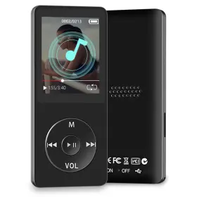 Zsk-64b01 Netvip Mp3 Player With Bluetooth Mini 64gb Music Players Speaker Supports