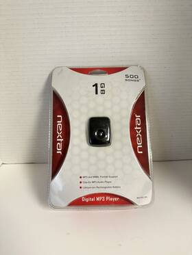 Nextar Ma566 1gb Digital Mp3 Player / 500 Songs Red New Sealed Ma166-1bl