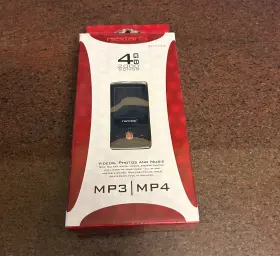 Ma791-4bl Nextar Portable 4gb Mp3 Mp4 Player - New