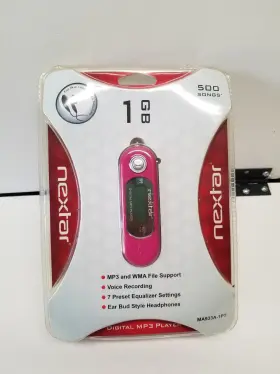 Ma933a-1pt Nextar Mp3 Player 1gb Brand New In Unopened Package
