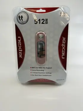 Ma933a-5p Nextar Digital Mp3 Player 512 Mb Sealed
