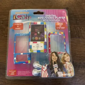 59861 Nickelodeon Icarly Digital Mp3 / Video Player Brand New Vintage