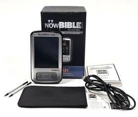 Nowbible B11nkjs Color Electronic Bible Kjv Audio Visual Touch Screen 4gb Mp3 Rare