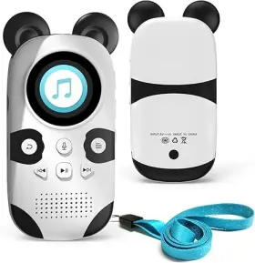Odejoi 720158408199 64gb Bluetooth Mp3 Player For Kids Cute Panda Audio Toy Gift