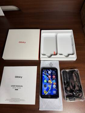 Oilsky 303pro 80gb Mp3 Player With Bluetooth And Wifi 4.0 Inch Ips Touch Screen