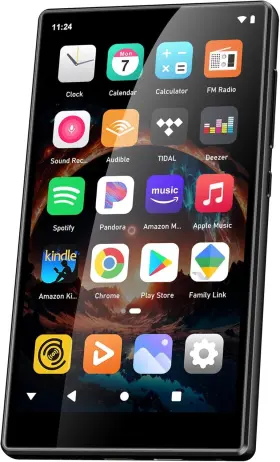 Oilsky 313056076012 96gb Mp3 Player With Bluetooth And Wifi-swofy D26 5 Inch Hd Full Touch Screen Spotify